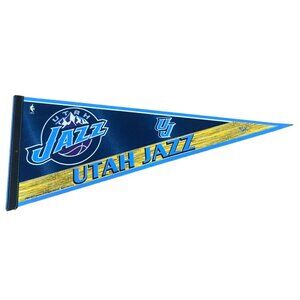 Utah Jazz Pennant Flag 2008 NBA Team 12 X 30" Collectible Basketball USA